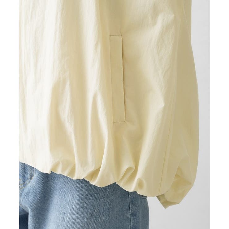 【洗える】コットンナイロンバルーンヘムブルゾン | Dessin | 詳細画像15 