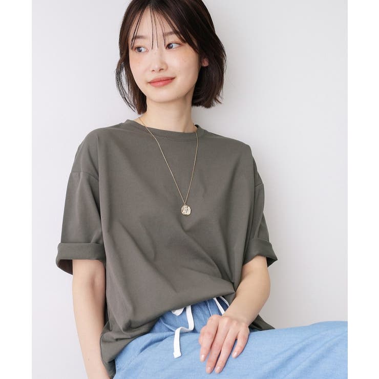 チャコールグレー(014) | 【UVカット/接触冷感】プレーティングTシャツ | Dessin