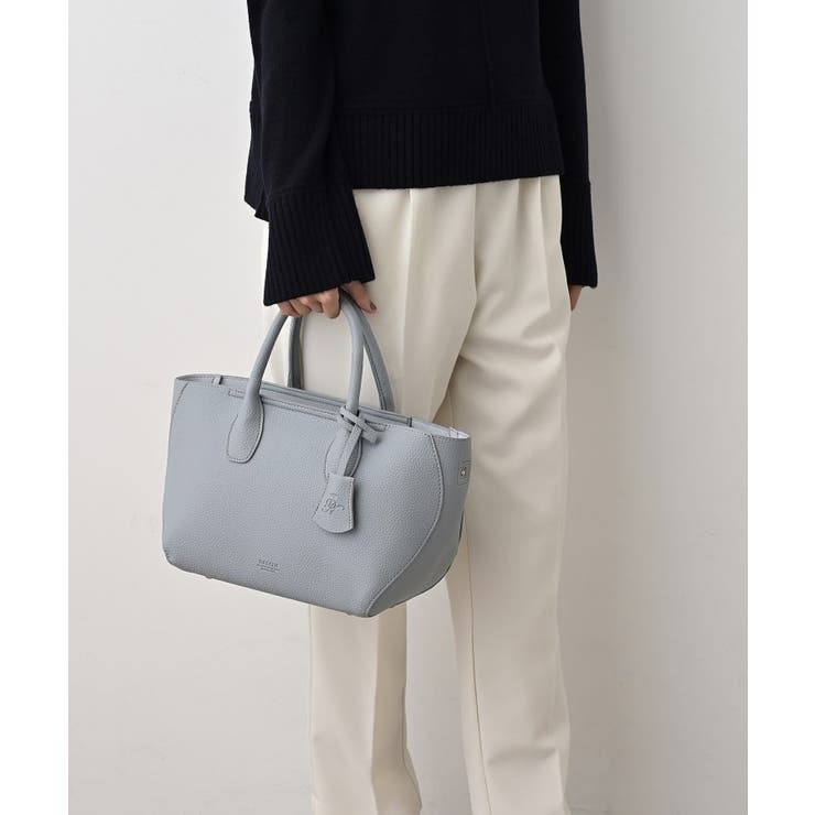 ブルー(091) | シュリンク合皮2WAYトートバッグ | Dessin