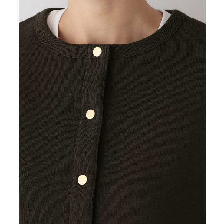 【日本製/洗える】吊り裏毛カーディガン | Dessin | 詳細画像16 