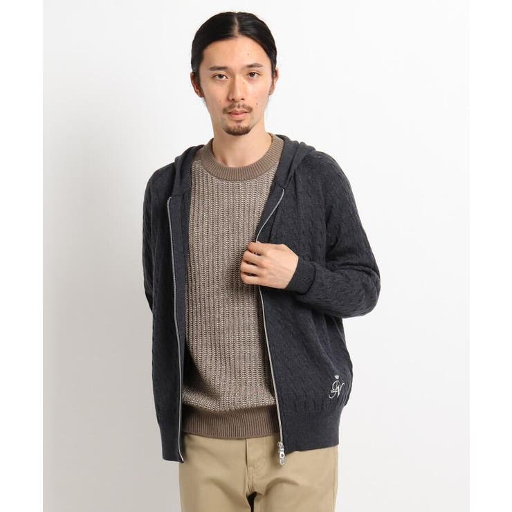 ケーブルフーデットカーディガン 品番 Wrdw Dessin デッサン のメンズファッション通販 Shoplist ショップリスト