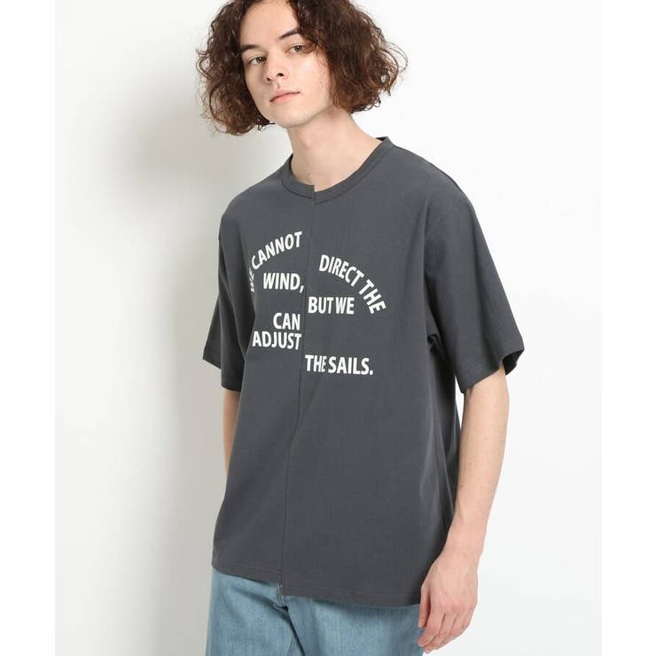 リメイク風ロゴtシャツ 品番 Wrdw Dessin デッサン のメンズファッション通販 毎日送料無料 Shoplist ショップリスト