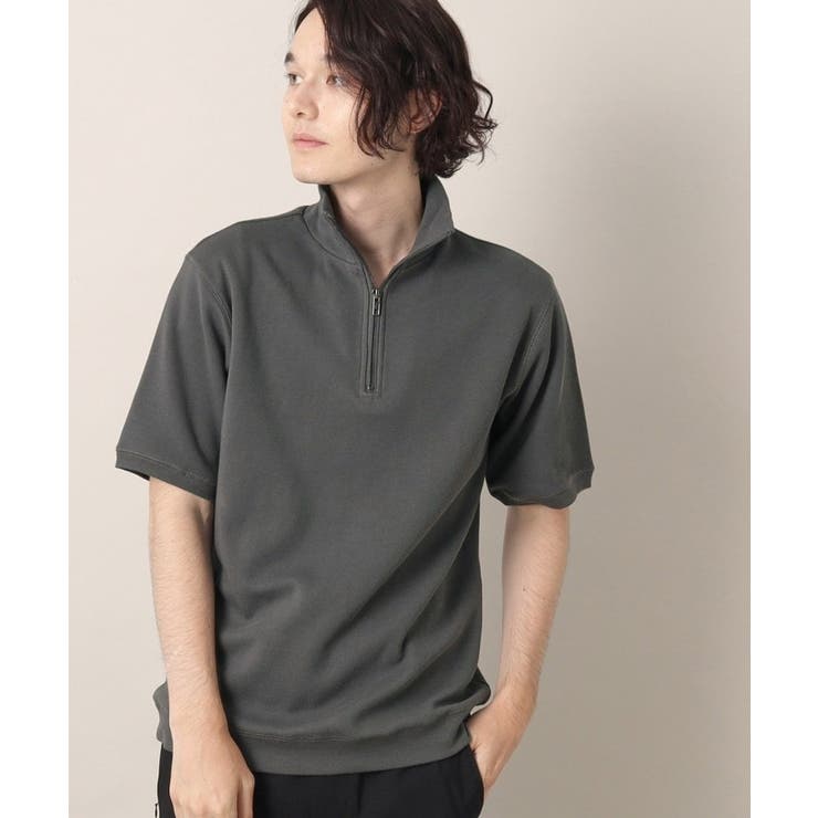 ハーフジップカットソー | Dessin | 詳細画像5