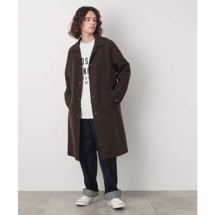 ステンカラーコート[品番：WRDW0206240]｜Dessin（デッサン）のメンズ