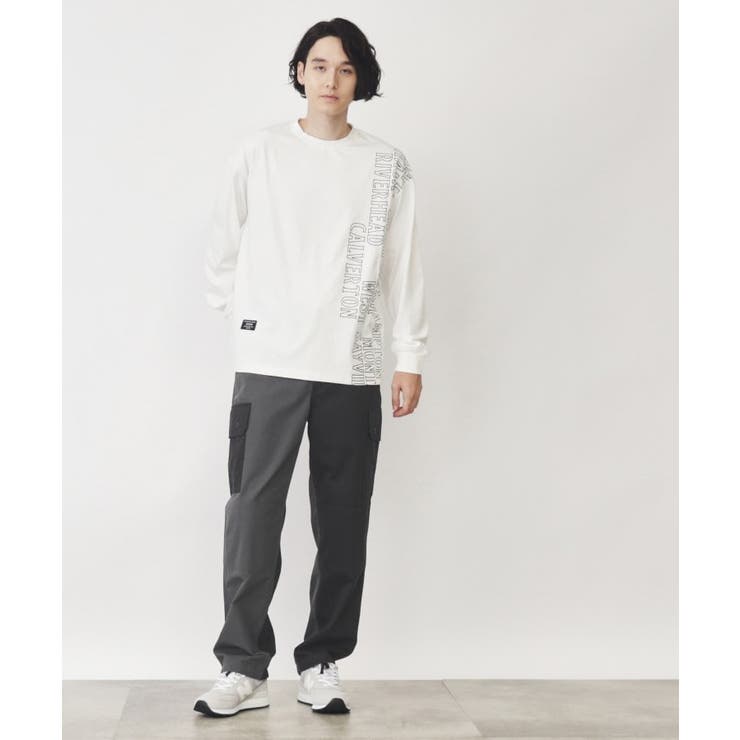 バイカラーカーゴパンツ | Dessin | 詳細画像2 