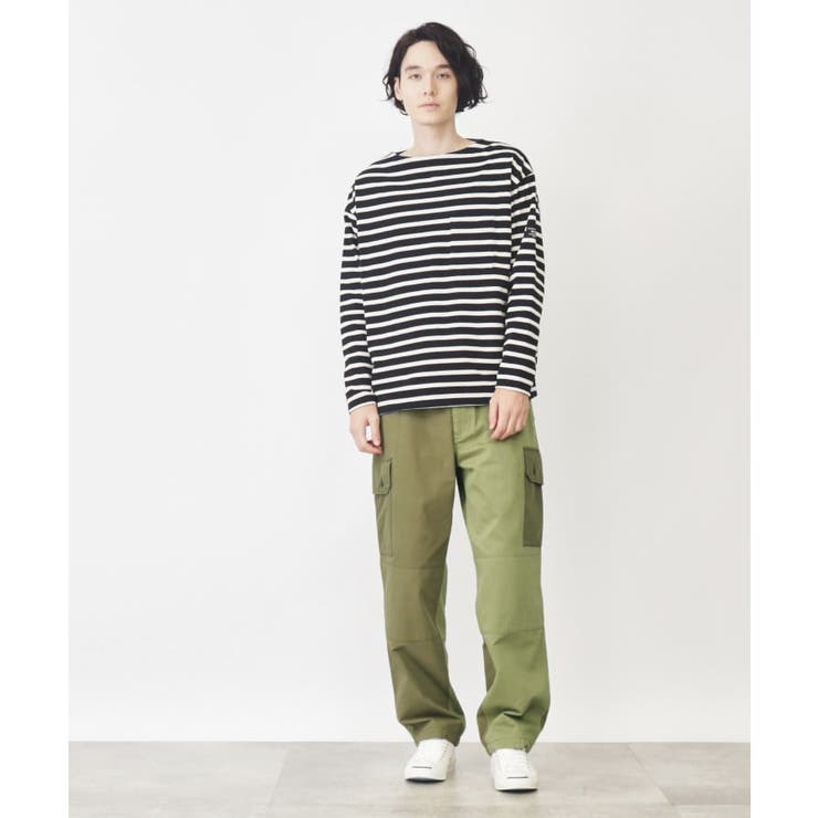 バイカラーカーゴパンツ | Dessin | 詳細画像6 