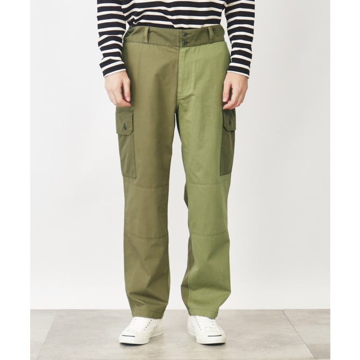 バイカラーカーゴパンツ | Dessin | 詳細画像9 
