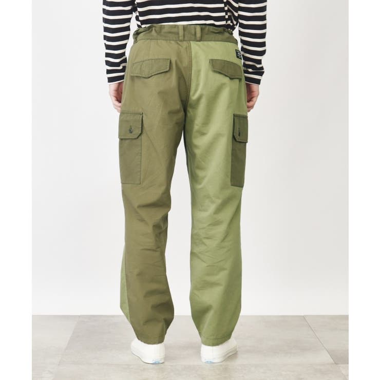 バイカラーカーゴパンツ | Dessin | 詳細画像11 