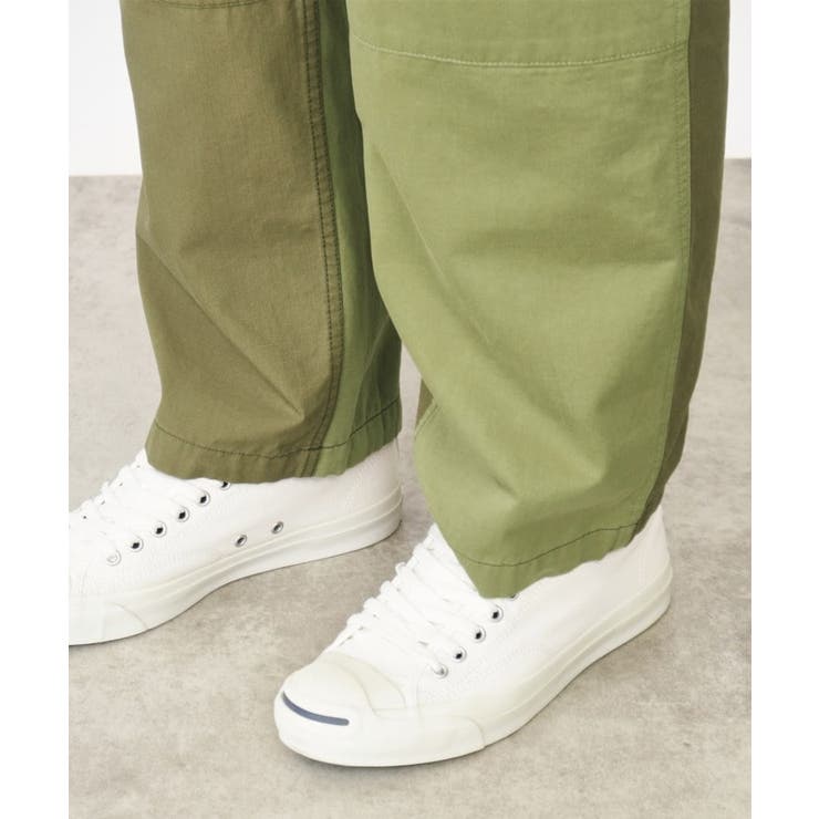 バイカラーカーゴパンツ | Dessin | 詳細画像16 