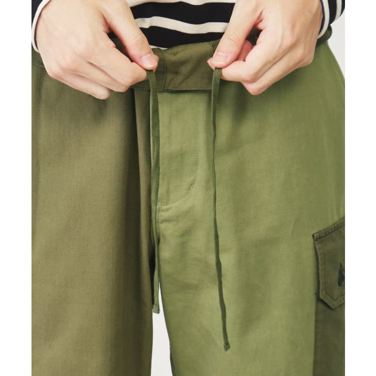 バイカラーカーゴパンツ | Dessin | 詳細画像18 