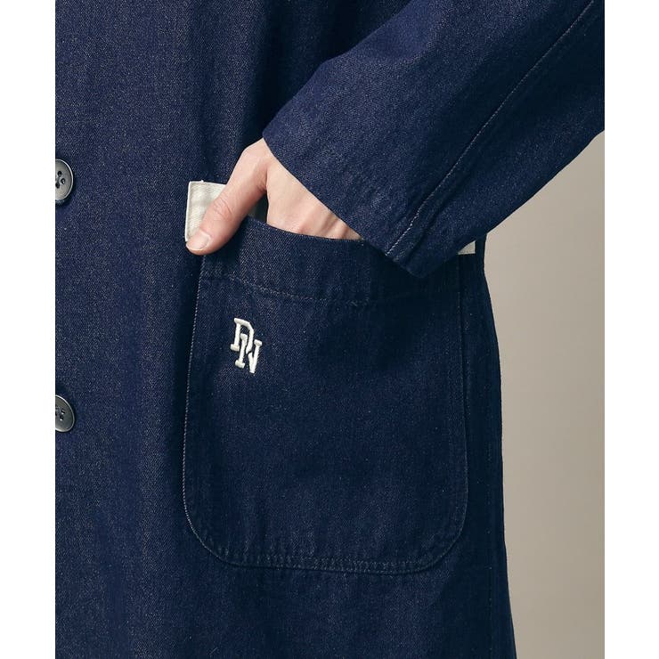 定価15万！新品未使用ウォッシュ加工マルニデニムステンカラーコート2021