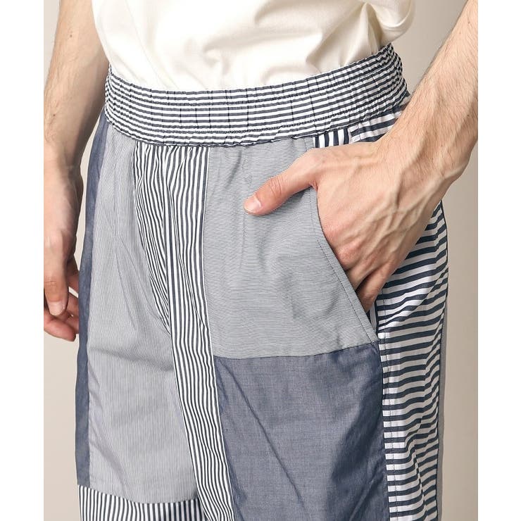 GOODENOUGH パッチワークハーフパンツ L GOODENOUGH グッドイナフ PATCHWORK SHORTS パッチワーク