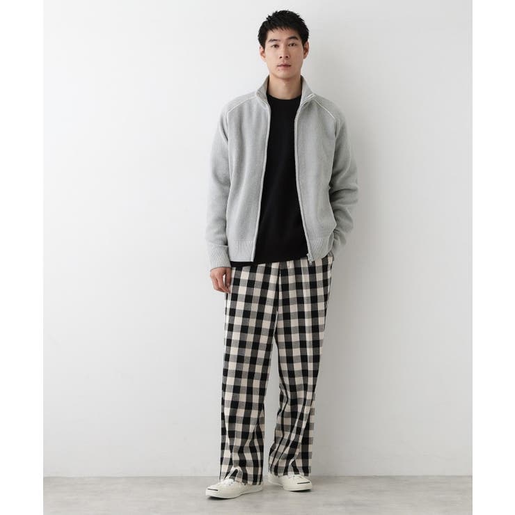 【洗える】モールジップカーディガン | Dessin | 詳細画像2 