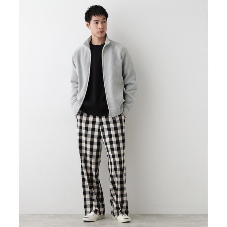 【洗える】モールジップカーディガン | Dessin | 詳細画像3 