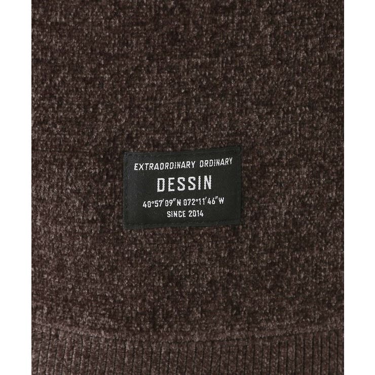 【洗える】モールジップカーディガン | Dessin | 詳細画像8 