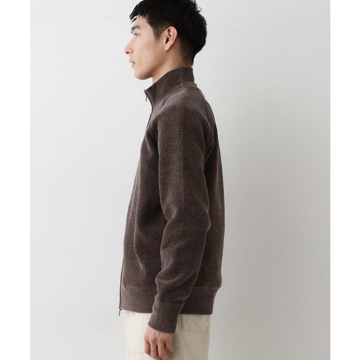 【洗える】モールジップカーディガン | Dessin | 詳細画像10 
