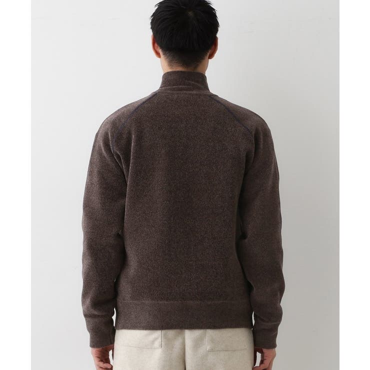 【洗える】モールジップカーディガン | Dessin | 詳細画像11 