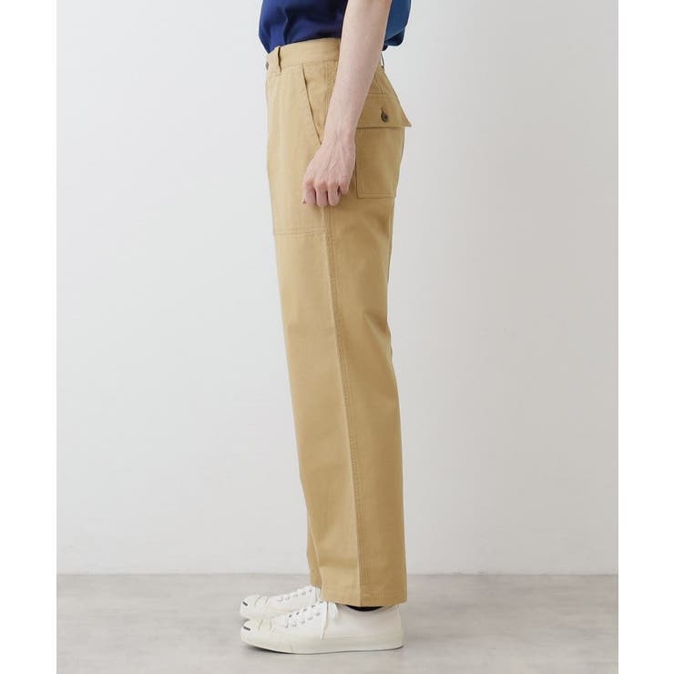 【洗える】コットンツイルパンツ | Dessin | 詳細画像10 