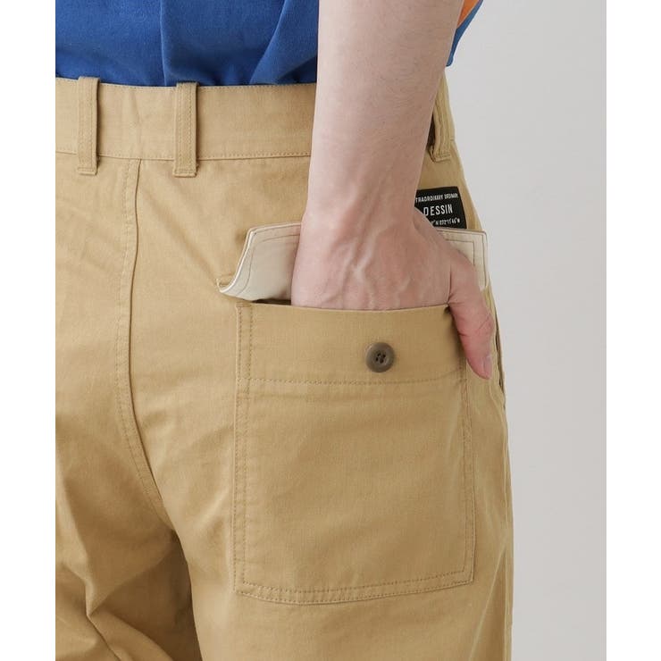 【洗える】コットンツイルパンツ | Dessin | 詳細画像13 