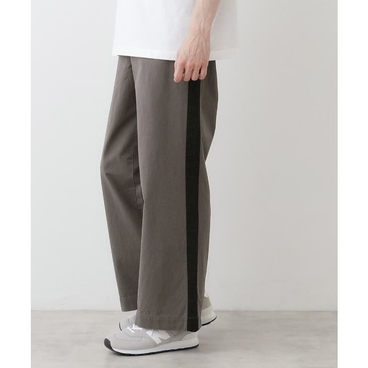 【洗える】コットンツイルサイドライン入りパンツ | Dessin | 詳細画像5 