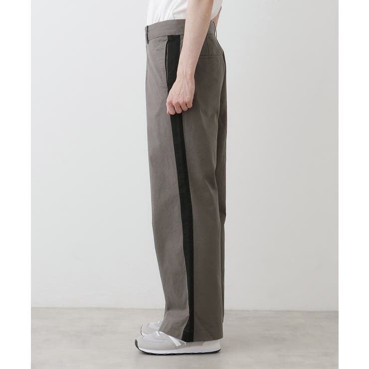 【洗える】コットンツイルサイドライン入りパンツ | Dessin | 詳細画像10 