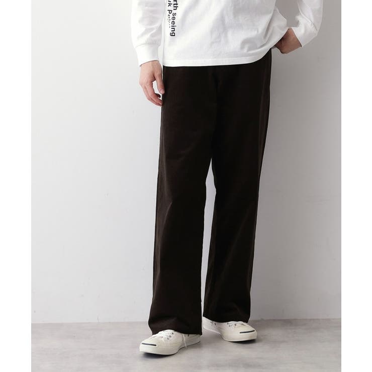 ブラウン(044) | 【洗える】コーデュロイパンツ | Dessin