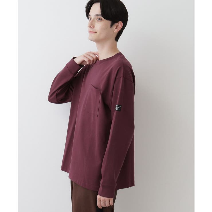 ボルドー(064) | 【洗える】ヘビー天竺ロンT | Dessin