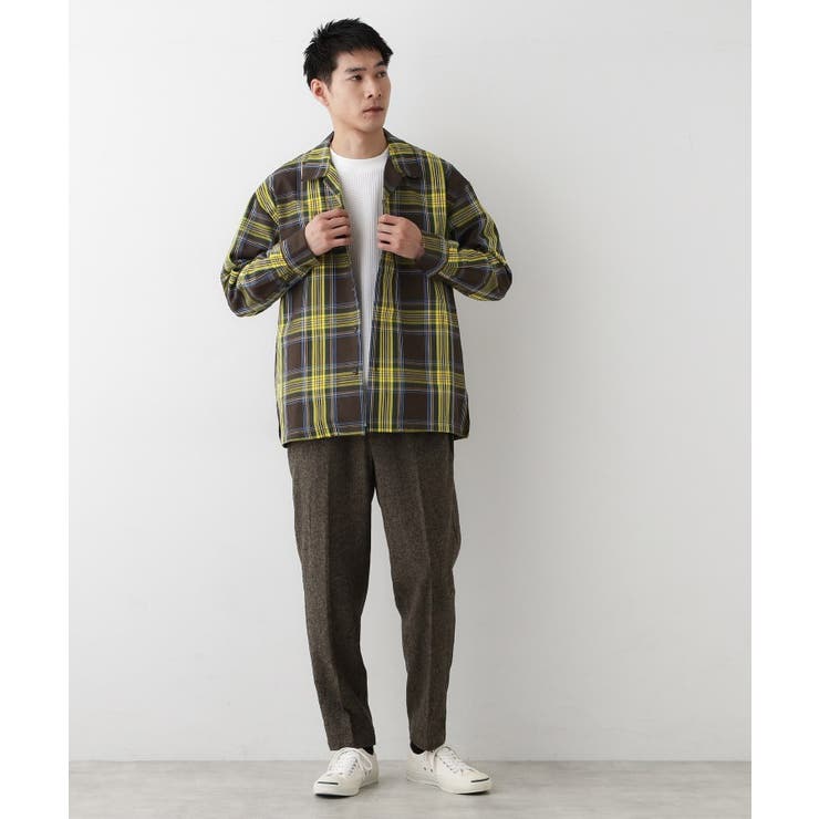 【洗える】チェック柄シャツ | Dessin | 詳細画像7 