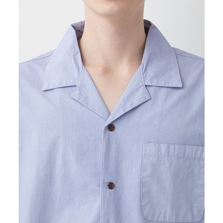 【洗える】ピグメントコットンシャツ | Dessin | 詳細画像12 