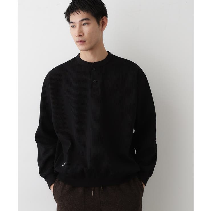 【洗える】ソロテックスヘンリーネック | Dessin | 詳細画像5 