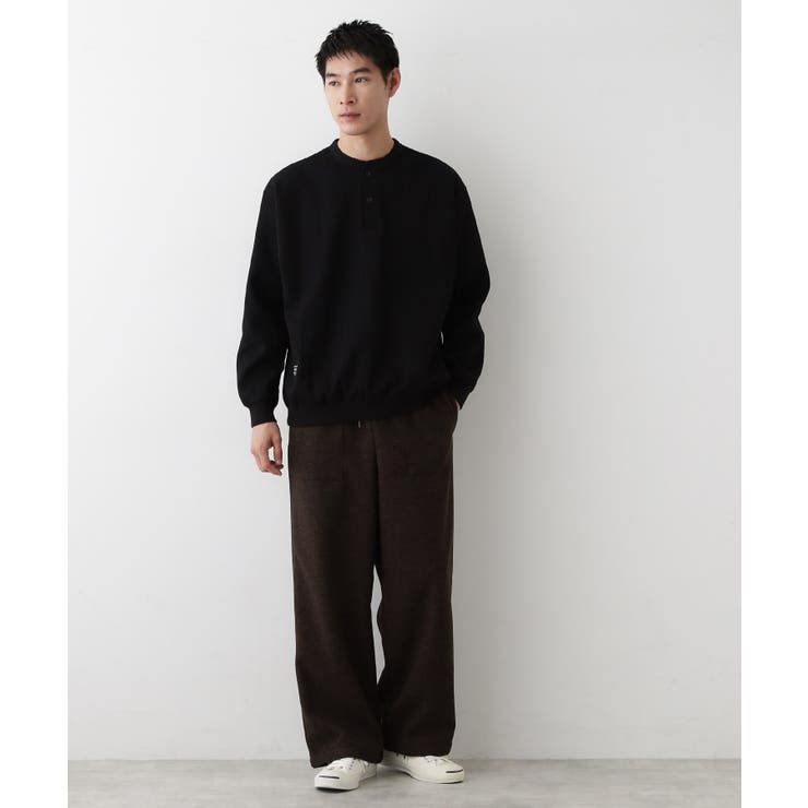 【洗える】ソロテックスヘンリーネック | Dessin | 詳細画像6 