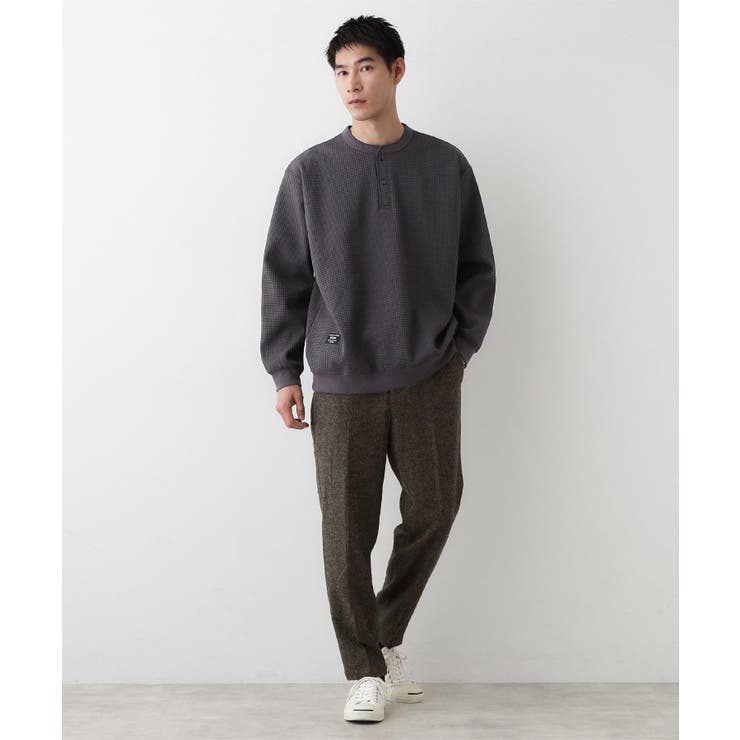 【洗える】ソロテックスヘンリーネック | Dessin | 詳細画像11 