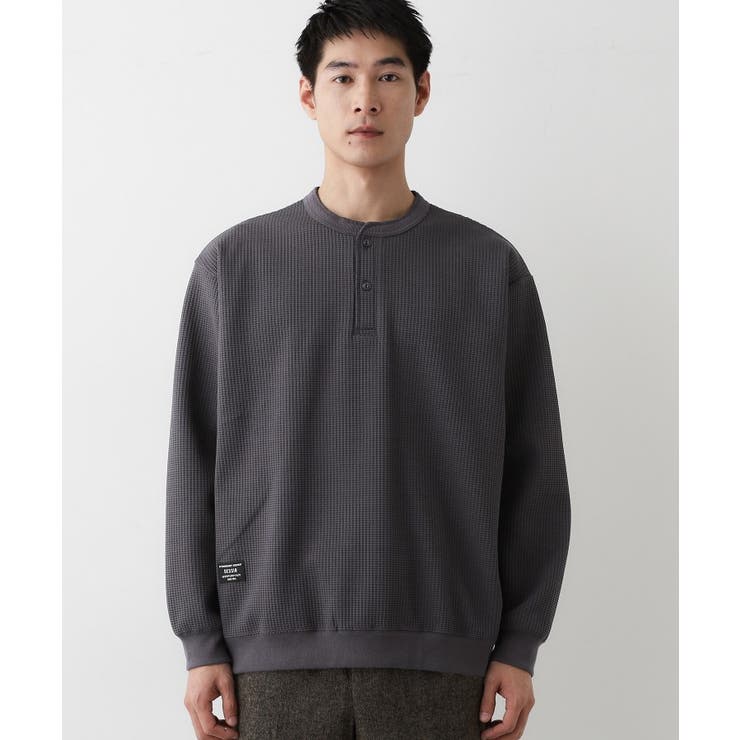 【洗える】ソロテックスヘンリーネック | Dessin | 詳細画像13 