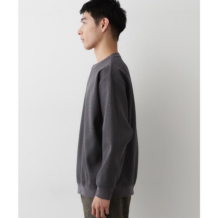 【洗える】ソロテックスヘンリーネック | Dessin | 詳細画像14 