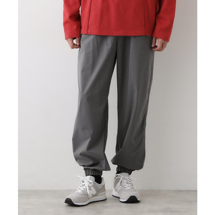 チャコールグレー(014) | 【撥水/ウエストゴム】ミノテックジョガーパンツ | Dessin