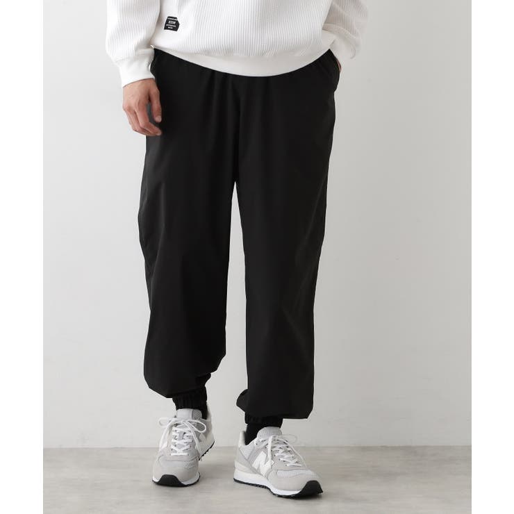 ブラック(019) | 【撥水/ウエストゴム】ミノテックジョガーパンツ | Dessin