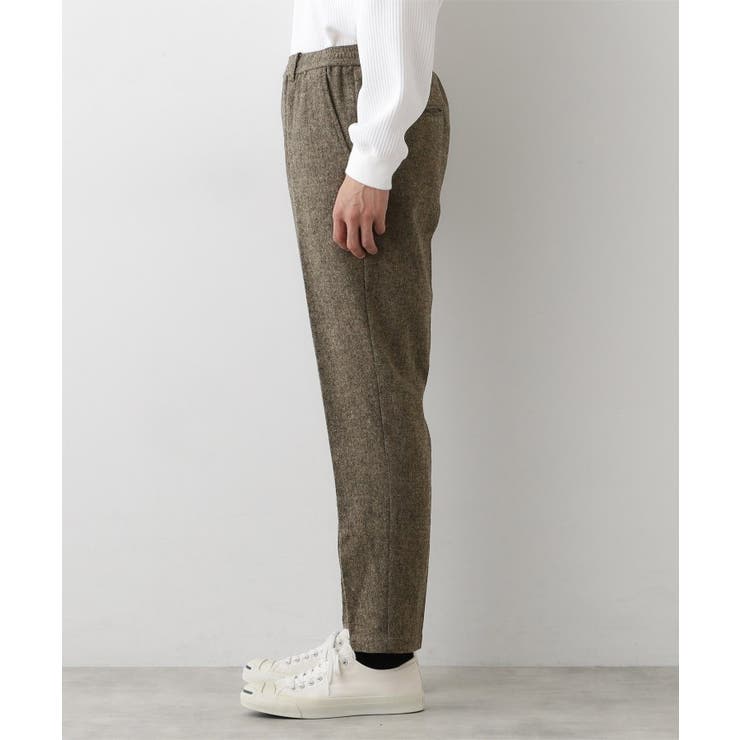 【ウエストゴム/洗える】ツイードパンツ | Dessin | 詳細画像10 