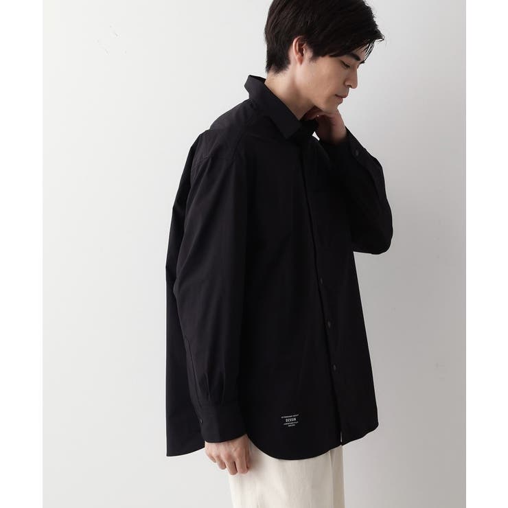 【撥水・洗える】プラドットボタンシャツ | Dessin | 詳細画像1 