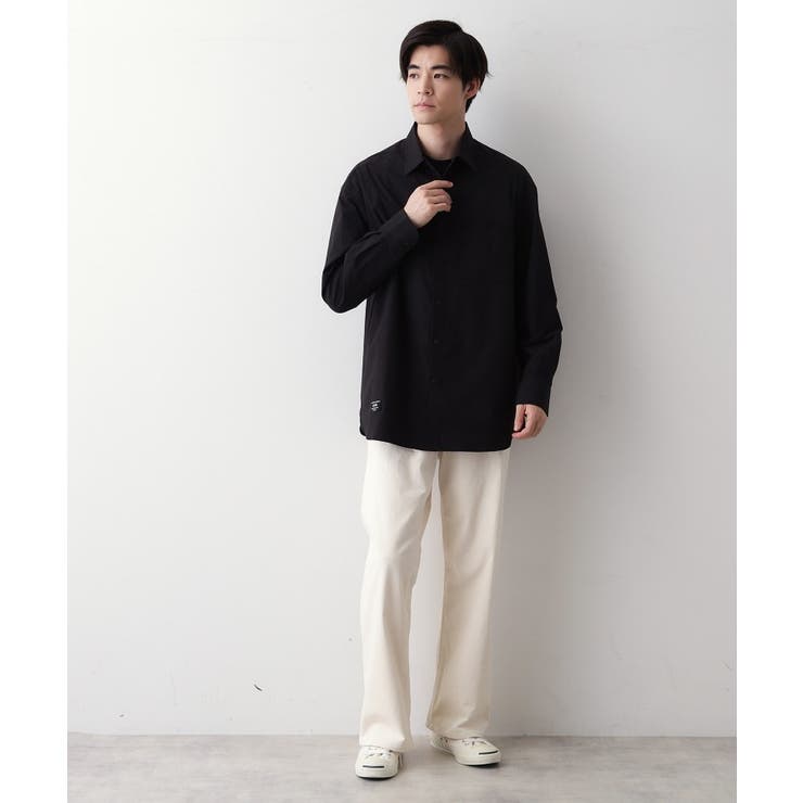 【撥水・洗える】プラドットボタンシャツ | Dessin | 詳細画像3 