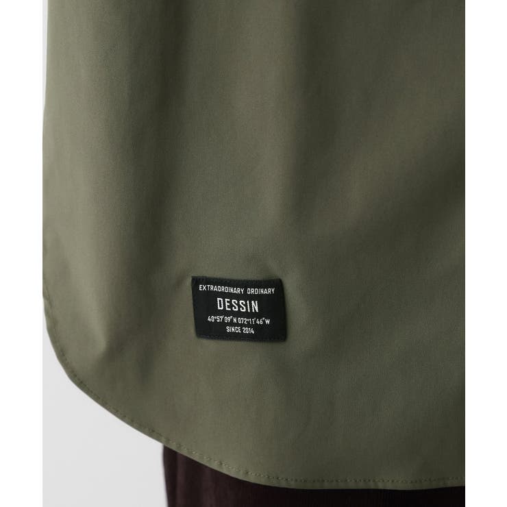 【撥水・洗える】プラドットボタンシャツ | Dessin | 詳細画像8 