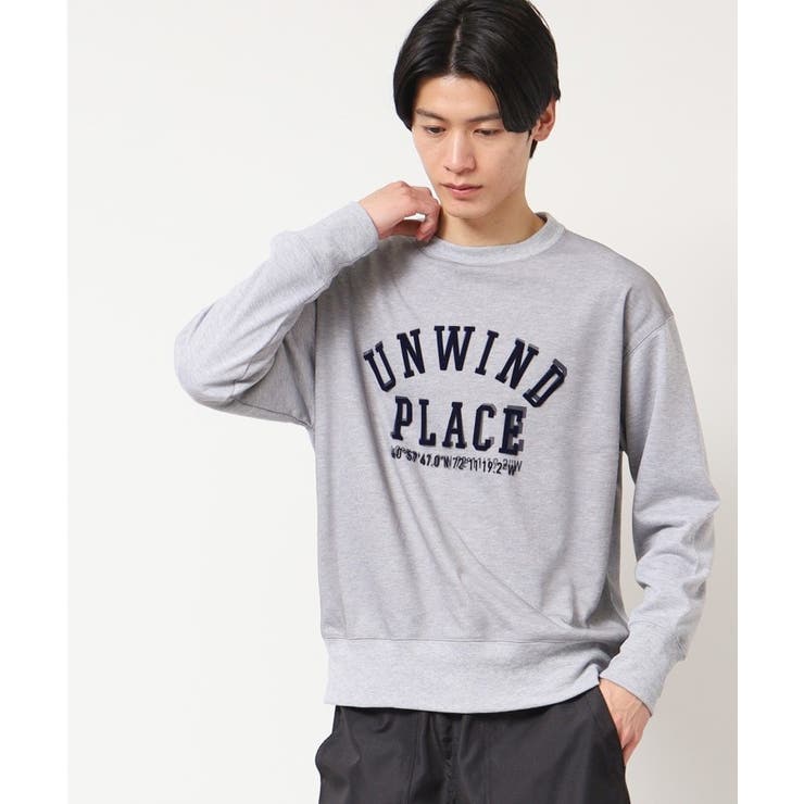 【洗える】チュール重ねロゴスウェット | Dessin | 詳細画像5 