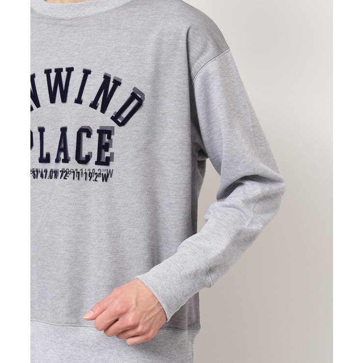 【洗える】チュール重ねロゴスウェット | Dessin | 詳細画像13 