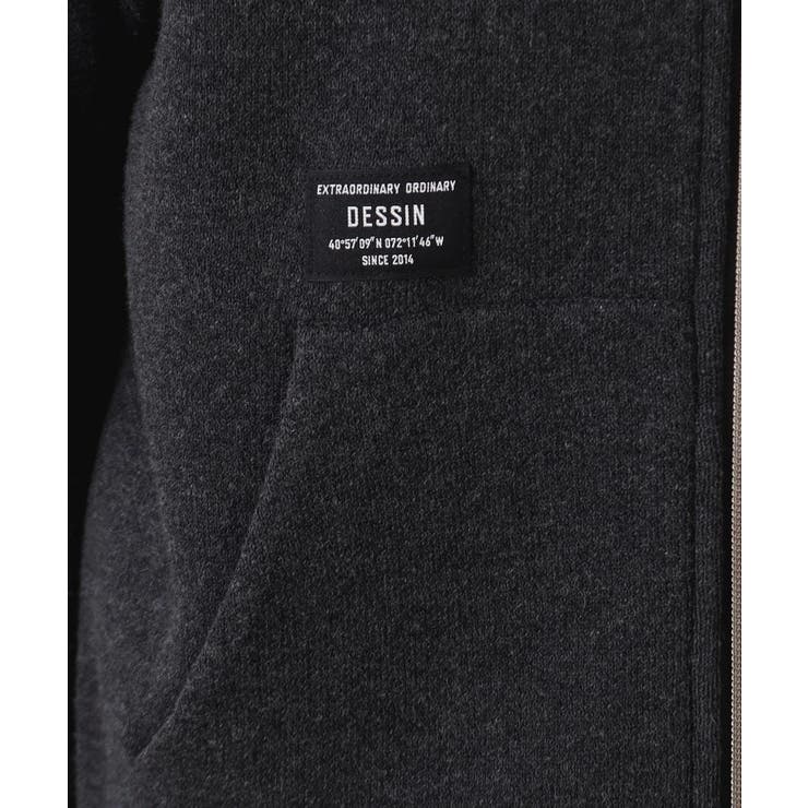 【洗える】フーデッドジップパーカ | Dessin | 詳細画像12 