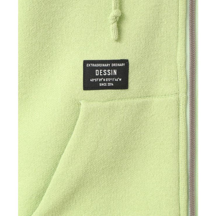 【洗える】フーデッドジップパーカ | Dessin | 詳細画像4 