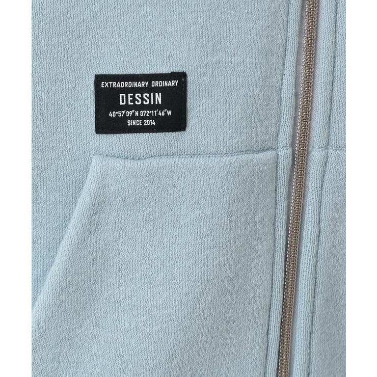 【洗える】フーデッドジップパーカ | Dessin | 詳細画像8 