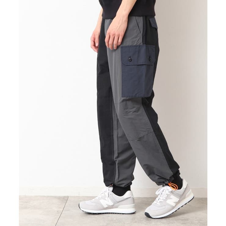 【洗える】配色カーゴパンツ | Dessin | 詳細画像1 