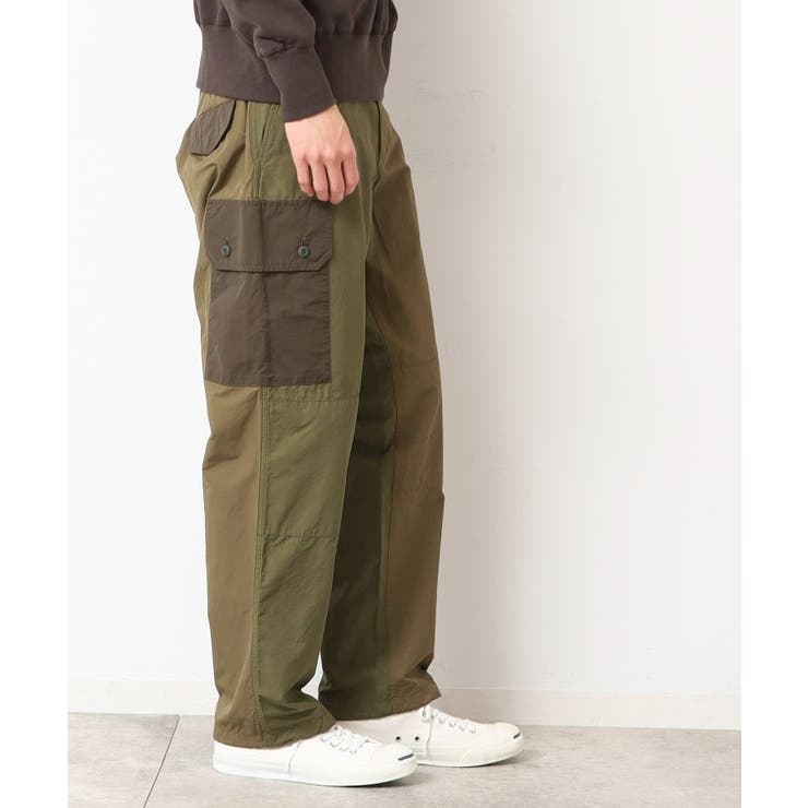 【洗える】配色カーゴパンツ | Dessin | 詳細画像5 