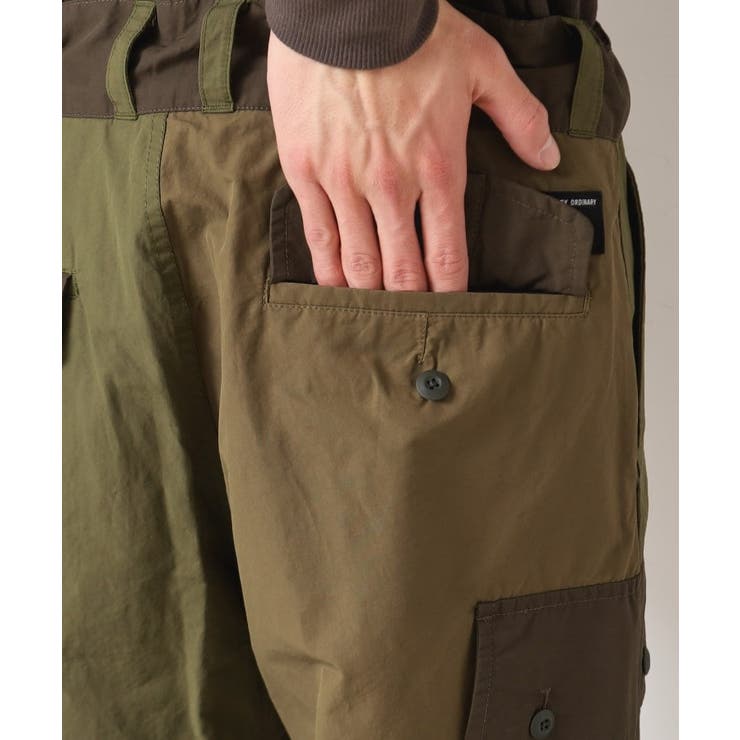 【洗える】配色カーゴパンツ | Dessin | 詳細画像13 