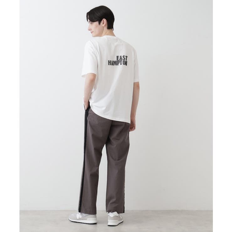 【洗える】オーガニックコットンロゴ入り半袖Tシャツ | Dessin | 詳細画像13 