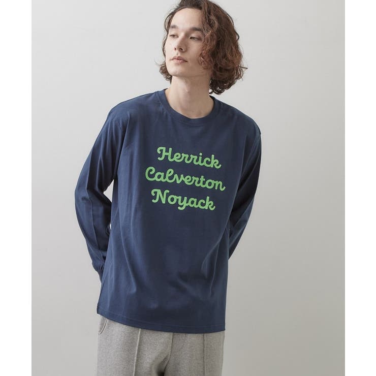 ネイビー(094) | オーガニックロゴTシャツ | Dessin